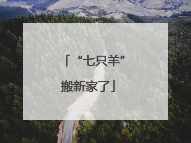 “七只羊”搬新家了