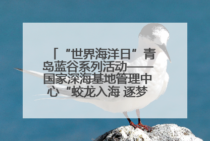 “世界海洋日”青岛蓝谷系列活动——国家深海基地管理中心“蛟龙入海 逐梦深蓝”主题开放日活动成功举办