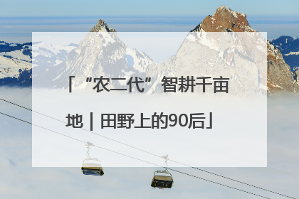 “农二代”智耕千亩地｜田野上的90后