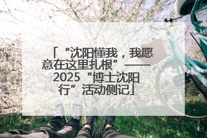 “沈阳懂我，我愿意在这里扎根”——2025“博士沈阳行”活动侧记