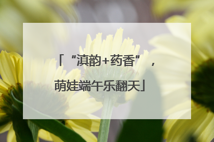“滇韵+药香”，萌娃端午乐翻天