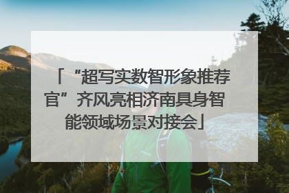 “超写实数智形象推荐官”齐风亮相济南具身智能领域场景对接会