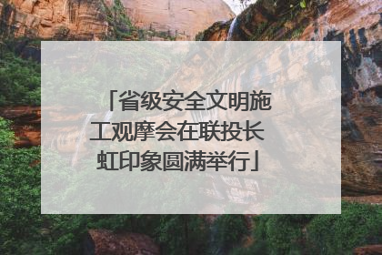 省级安全文明施工观摩会在联投长虹印象圆满举行
