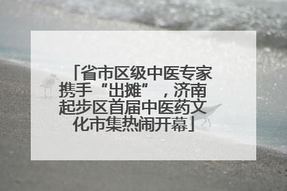 省市区级中医专家携手“出摊”，济南起步区首届中医药文化市集热闹开幕