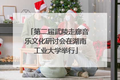 第二届武陵走廊音乐文化研讨会在湖南工业大学举行