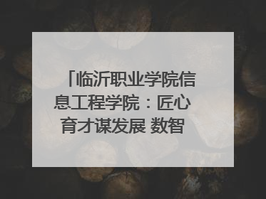 临沂职业学院信息工程学院：匠心育才谋发展 数智赋能谱新篇