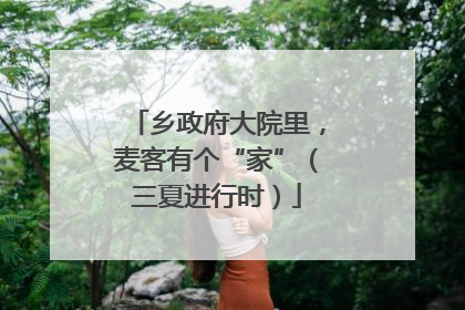 乡政府大院里，麦客有个“家”（三夏进行时）
