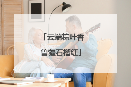 云端粽叶香 鲁疆石榴红