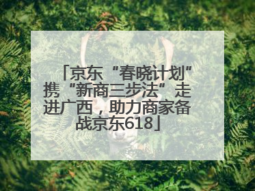 京东“春晓计划”携“新商三步法”走进广西，助力商家备战京东618