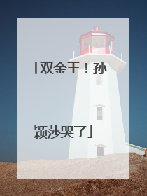 双金王!孙颖莎哭了