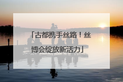 古都携手丝路！丝博会绽放新活力