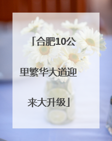 合肥10公里繁华大道迎来大升级