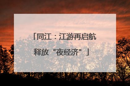 同江：江游再启航 释放“夜经济”