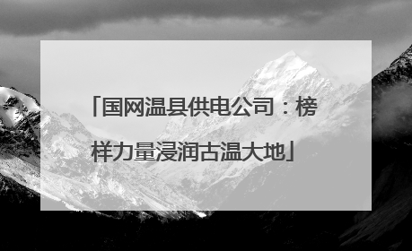 国网温县供电公司：榜样力量浸润古温大地