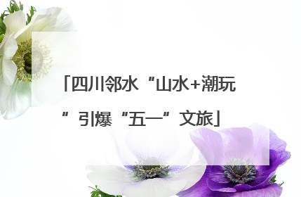 四川邻水“山水+潮玩”引爆“五一”文旅