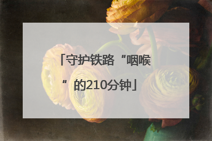 守护铁路“咽喉”的210分钟