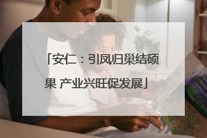 安仁：引凤归巢结硕果 产业兴旺促发展