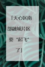 天心区南部融城片区要“起飞”了