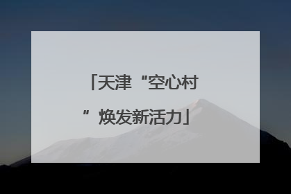 天津“空心村”焕发新活力