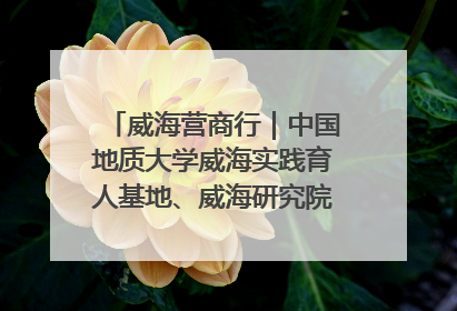 威海营商行｜中国地质大学威海实践育人基地、威海研究院在经开区揭牌