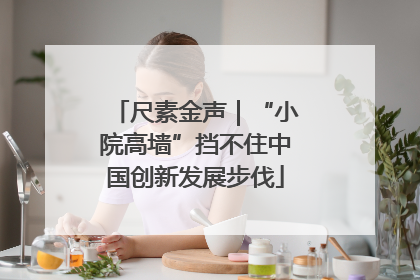 尺素金声｜“小院高墙”挡不住中国创新发展步伐