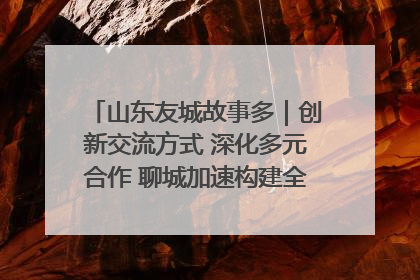 山东友城故事多｜创新交流方式 深化多元合作 聊城加速构建全球友城新格局