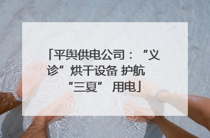 平舆供电公司：“义诊”烘干设备 护航 “三夏” 用电