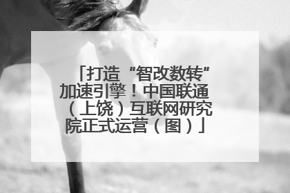 打造“智改数转”加速引擎！中国联通（上饶）互联网研究院正式运营（图）
