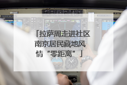拉萨周走进社区 南京居民藏地风情“零距离”