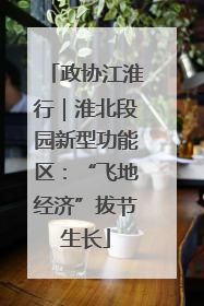 政协江淮行｜淮北段园新型功能区：“飞地经济”拔节生长