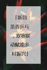 新昌：茶香乒乓，双赛联动赋能乡村振兴