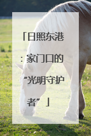 日照东港：家门口的“光明守护者”
