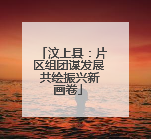 汶上县：片区组团谋发展 共绘振兴新画卷
