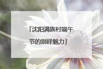 沈阳满族村端午节的别样魅力