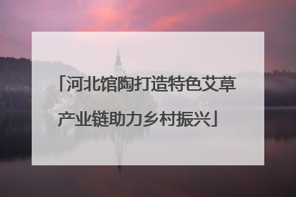 河北馆陶打造特色艾草产业链助力乡村振兴