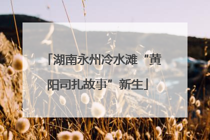 湖南永州冷水滩“黄阳司扎故事”新生