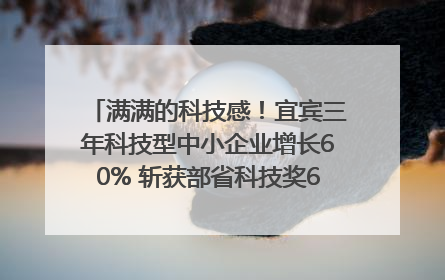 满满的科技感！宜宾三年科技型中小企业增长60% 斩获部省科技奖6项｜您牵挂的四川