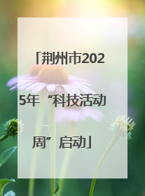 荆州市2025年“科技活动周”启动