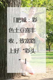 肥城：彩色土豆喜丰收，致富路上好“彩头”