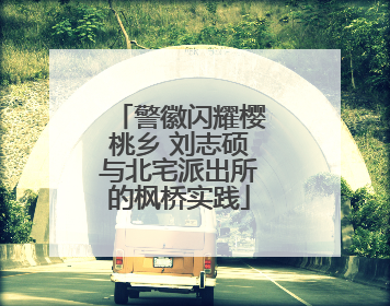 警徽闪耀樱桃乡 刘志硕与北宅派出所的枫桥实践
