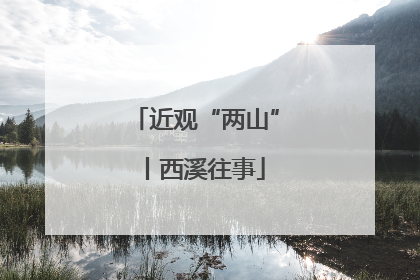 近观“两山”丨西溪往事