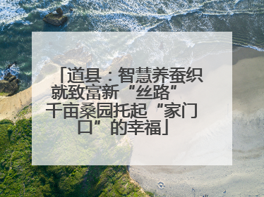 道县：智慧养蚕织就致富新“丝路” 千亩桑园托起“家门口”的幸福