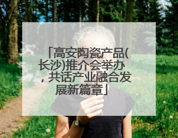 高安陶瓷产品(长沙)推介会举办，共话产业融合发展新篇章