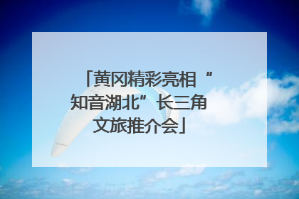 黄冈精彩亮相“知音湖北”长三角文旅推介会