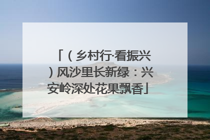 （乡村行·看振兴）风沙里长新绿：兴安岭深处花果飘香